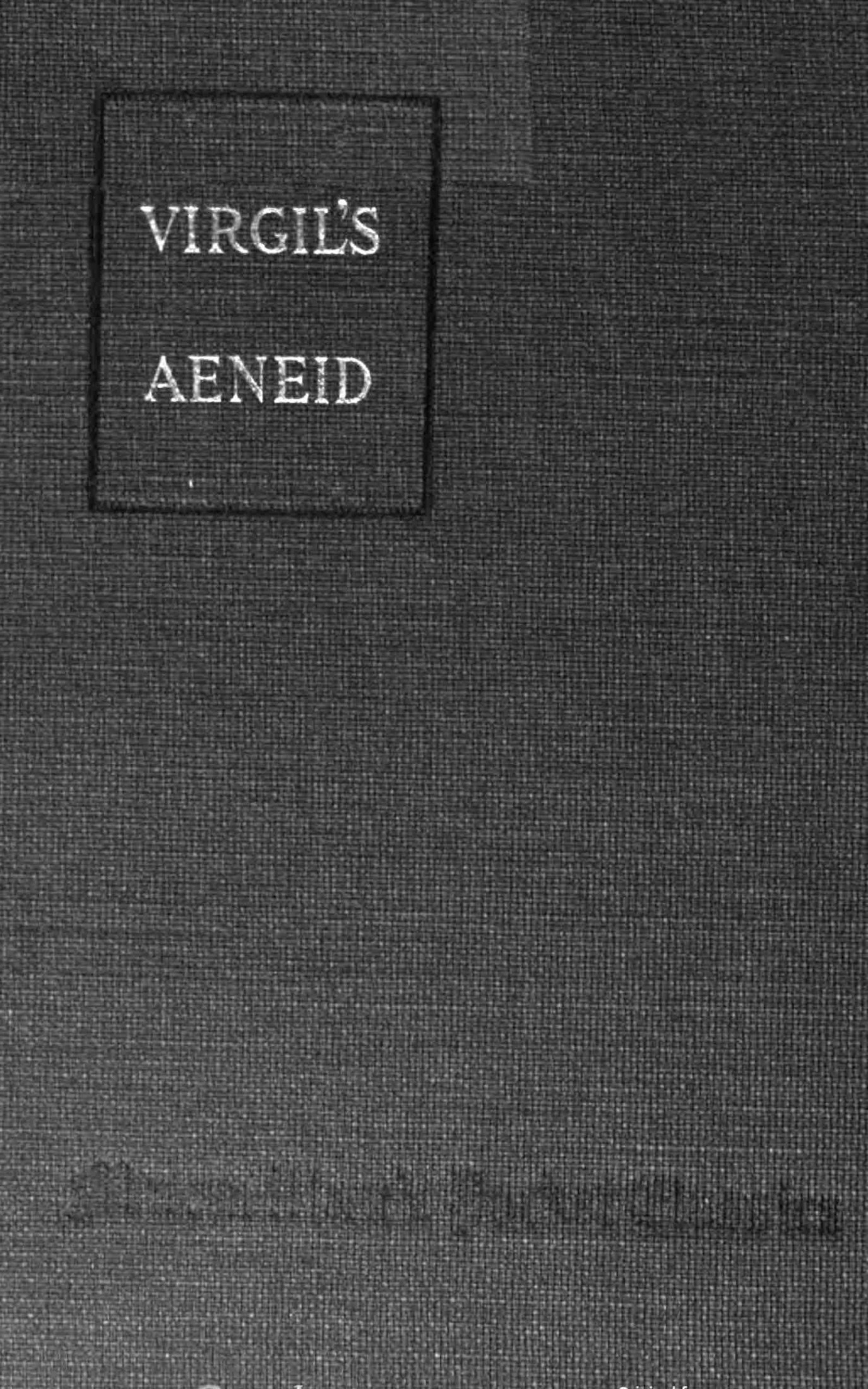 The Æneid of Virgil translated into English prose