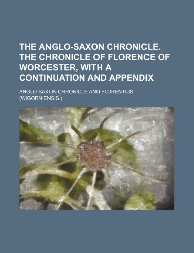 The Anglo-Saxon Chronicle