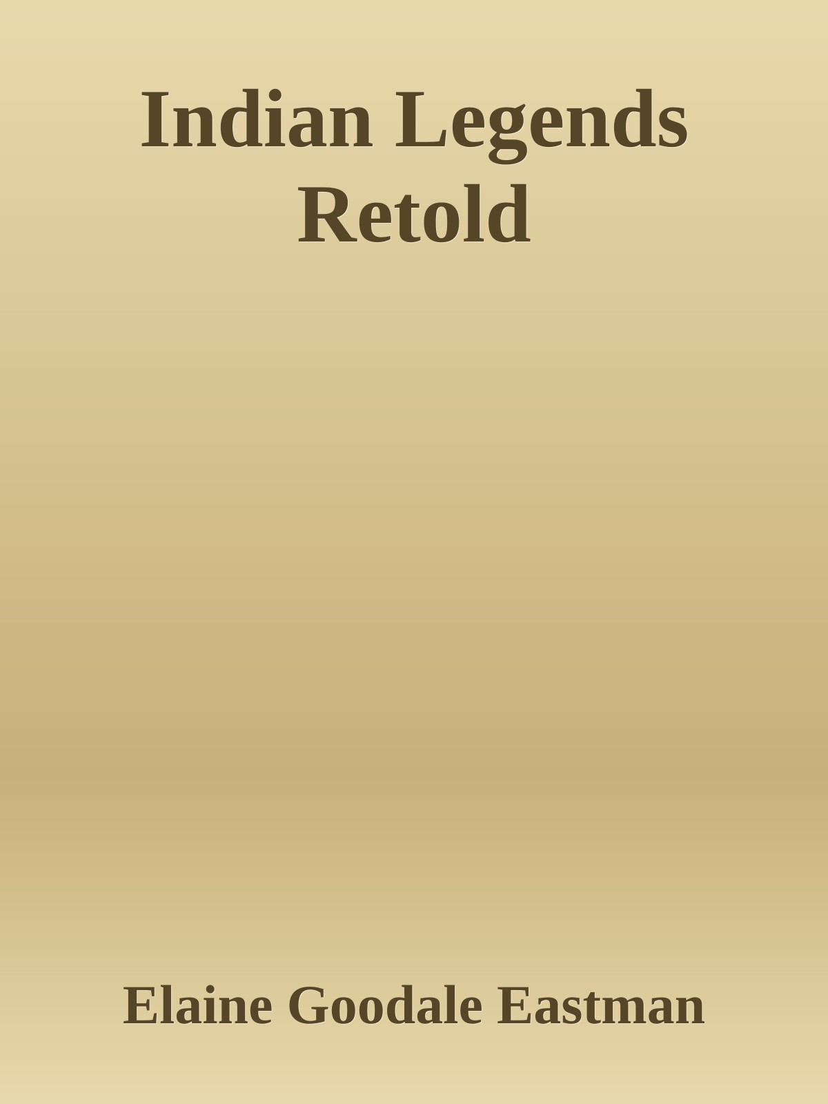 Indian Legends Retold