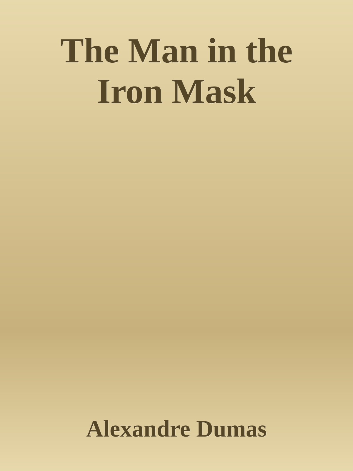 The Man in the Iron Mask