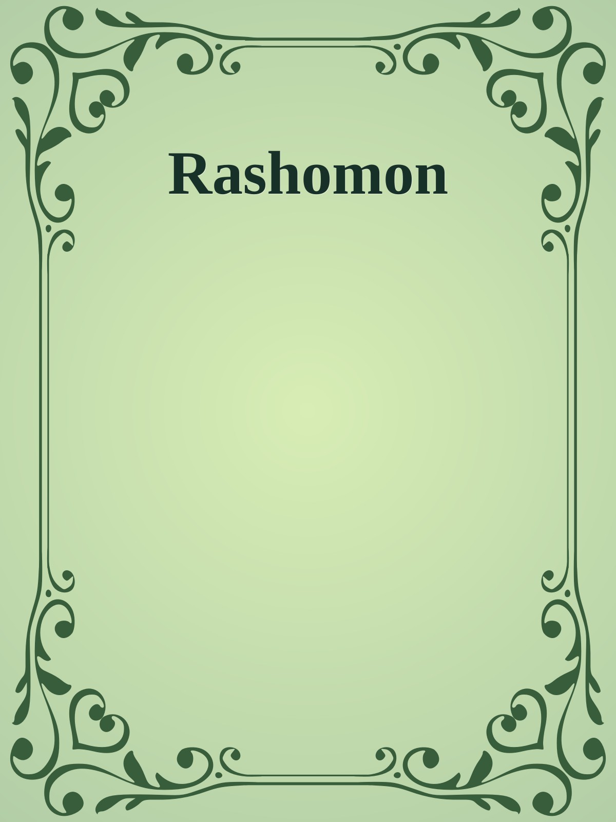 Rashomon